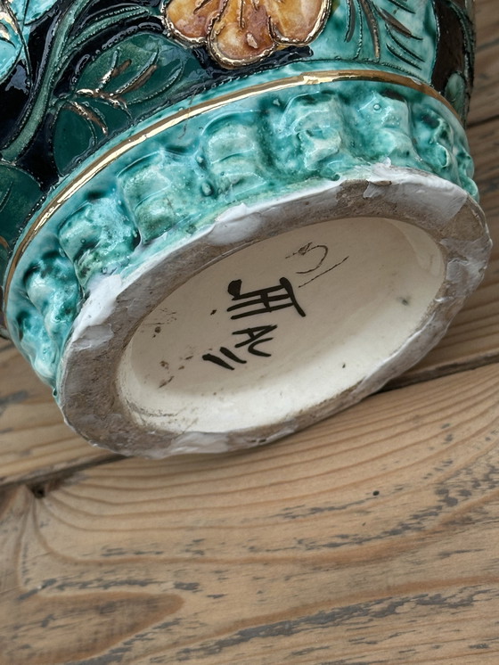 Image 1 of Monaco Ceramic Ball Vase - Vintage 70's - Signed- H 23 cm