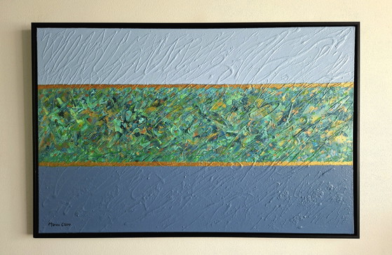 Manou Claire - Energiefeld – Gemälde & Zeichnungen, Wood, Canvas (photo 2 of 6)