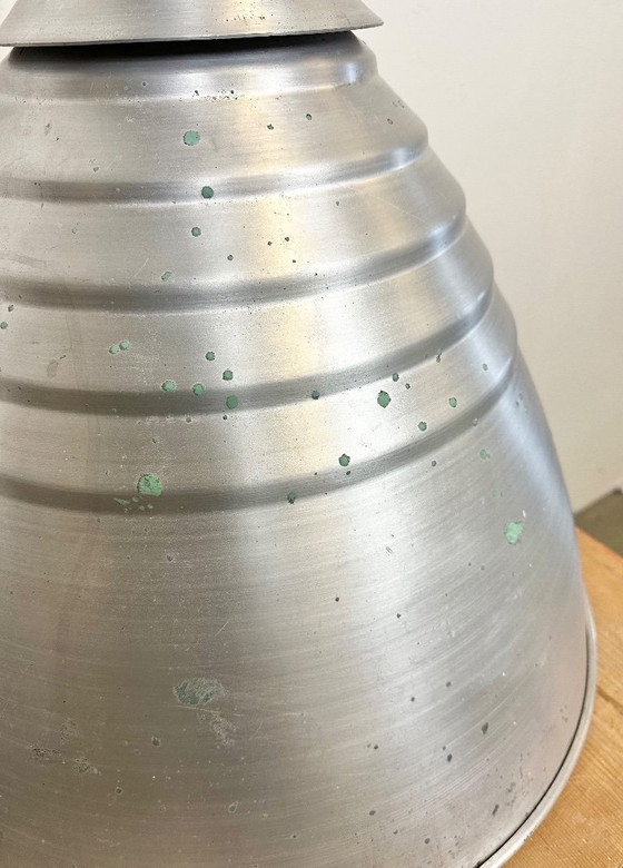 Image 1 of Grande lampada a sospensione industriale in alluminio di Elektrosvit, anni '60