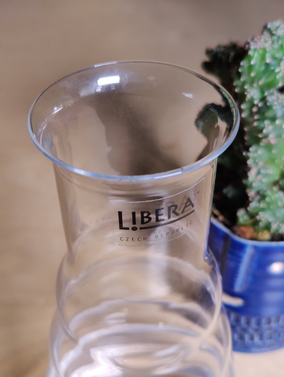 Image 1 of Jarra Crystal Libera, diseñada por Vladimir Klein en 2005, fabricada por el fabricante de vidrio Crystalex