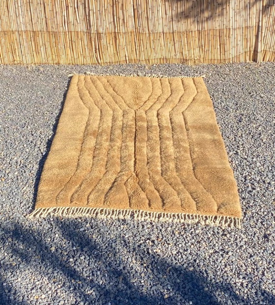 Image 1 of Tapis marocain en laine naturelle 300cmx200cm