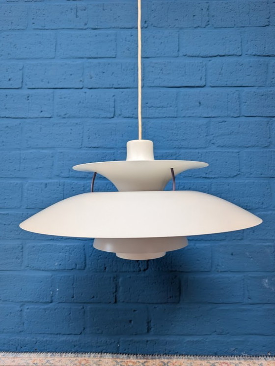 Image 1 of 2x Vintage PH5 hanging lamp, Louis Poulsen, Danish design