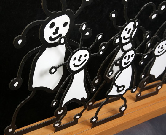 Image 1 of Kostabi, Paul - SPRKL Famliy - Pop-Art-Sculptur/Aluminium - Handsigned Artwork