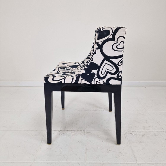 Image 1 of Chaise 'Mademoiselle' de Kartell en tissu Missoni par Philippe Starck Italie