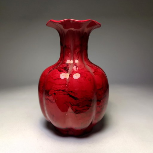 Zsolnay - Vaso - Vaso Eosina Rosso - Porcellana