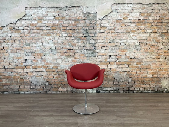 Artifort Little Tulip – Rood Skai | Pierre Paulin – Draaistoelen, Metal (photo 8 of 16)