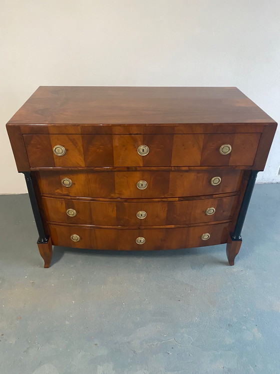 Cassettiera Biedermeier – Cassettiere, Legno, Ottone (photo 12 of 14)