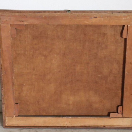 Image 1 of Pintura religiosa antigua al óleo sobre lienzo, Italia, siglo XVIII.