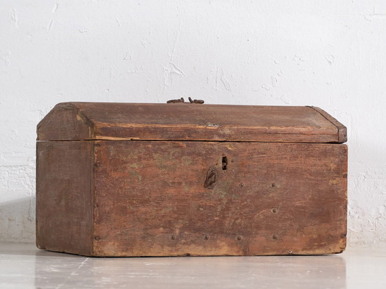 Pequeño baúl antiguo (c.1910) #22 – Cómodas, Rustic (photo 14 of 40)