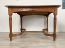 Tavolo da pranzo Art Nouveau antico francese, Jugendstil