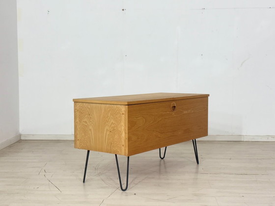 Image 1 of Hellerau dressoir/ladekast serie 427 – design uit het midden van de 20e eeuw
