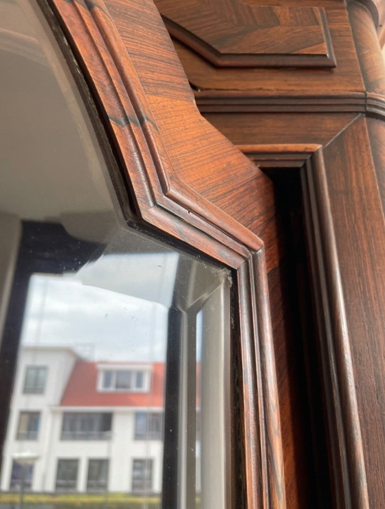 Exclusive French Display Cabinet by Rondot Paris – Walnut Wood & Cut Glass (photo 4 of 15)