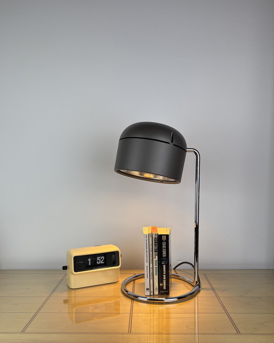 Image 1 of Table Lamp by Arnold Berges for Staff Leuchten, Vintage Table Lamp Space Age 70s Mid Century Industrial design Germany 1970s