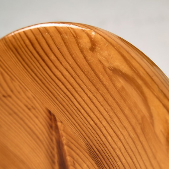 Image 1 of MK10156 Esstischgarnitur aus Kiefernholz von Rainer Daumiller für Hirtshals Savvaerk, 5er-Set