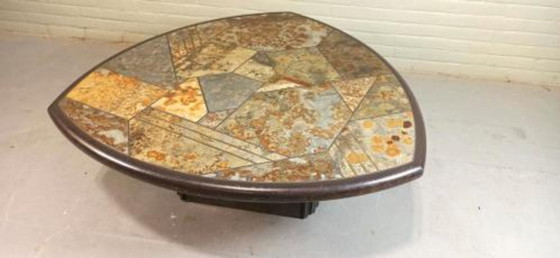 Image 1 of Vintage Fedam Brutalist Coffee Table