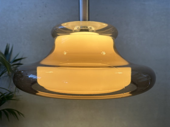 Image 1 of Vintage verstelbare hanglamp - acryl