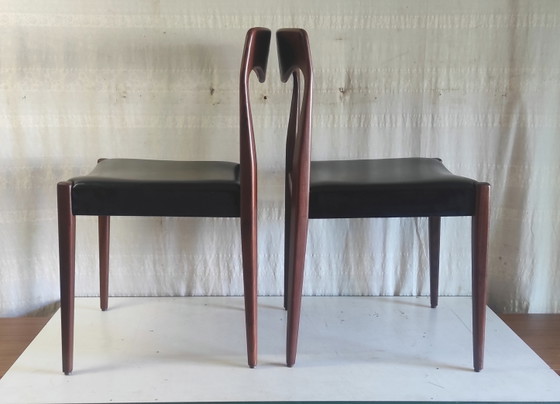 Image 1 of Pair of Scandinavian-style teak chairs - 1960s