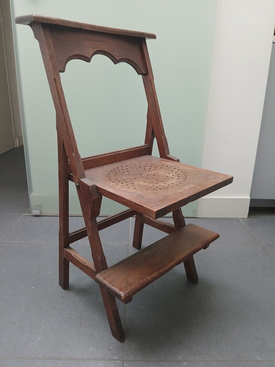 Image 1 of Vintage bidstoel