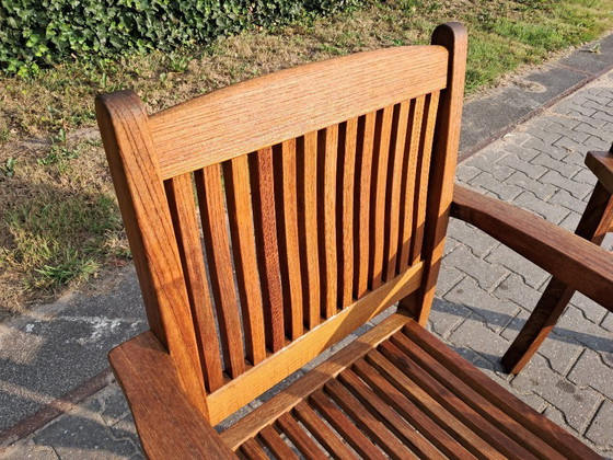 Image 1 of 2 sillas apilables de teca Teak & Garden