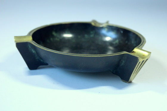 Image 1 of Aschenbecher Bronze/Messing Aus Den 1950ern