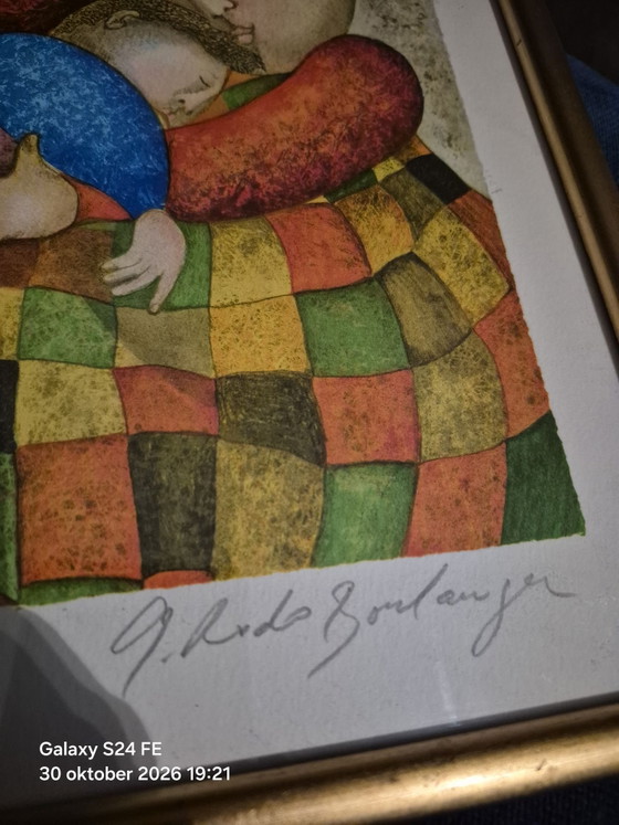Graciela Rood Boulanger, Graciela Rodo Boulanger, Arte, Vetro, Carta, Blu (foto 2 di 7)