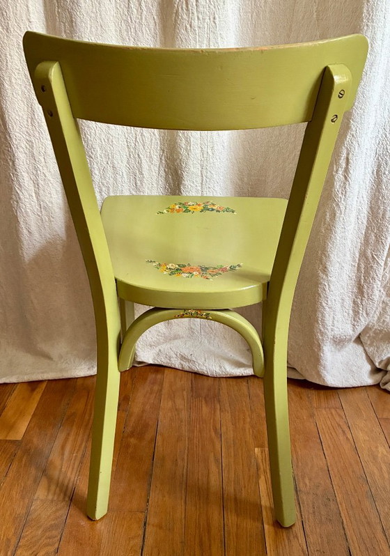 Vintage Baumann Bistrot Chair Refurbished – Dining chairs, Wood (photo 9 of 11)