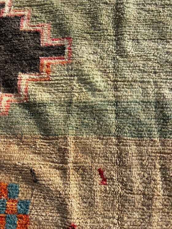 Image 1 of Moroccan Pink Boujad Wool rug 200x300 cm - Berber rug -Vintage Moroccan rug