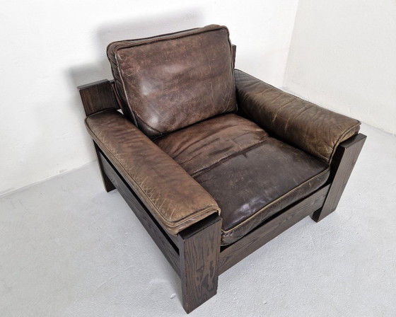 Image 1 of Brutalist Lounger Harry de Groot for Leolux