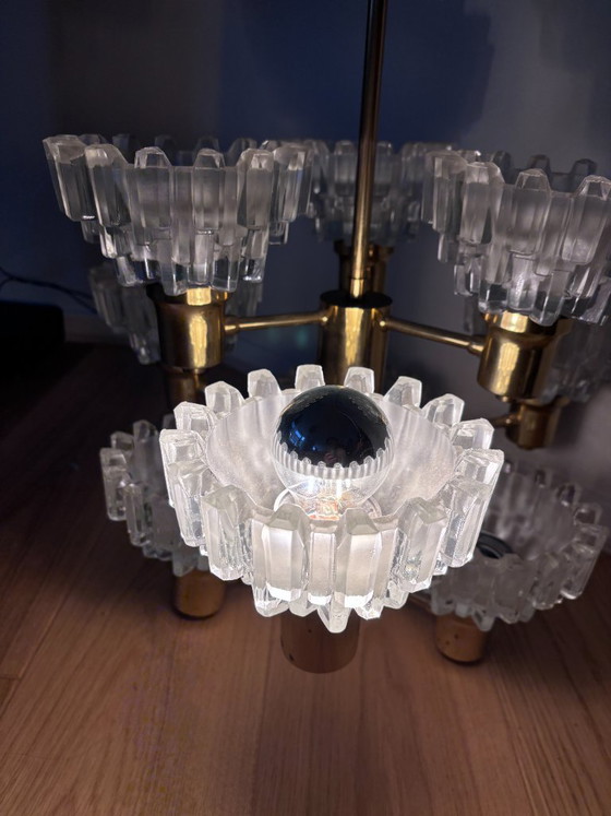 Lampadario Mid Century Hans Agne Jakobsson – Hans-Agne Jakobssen, Glass (photo 6 of 10)