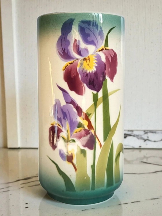 Jugendstil Vase aus Steingut von Choisy le Roi – Vasen, Porcelain, Art Nouveau (photo 8 of 8)