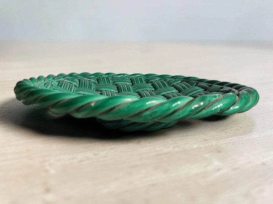 Gevlochten keramische mand Vallauris – Schalen, Porcelain, Ceramic (photo 5 of 8)