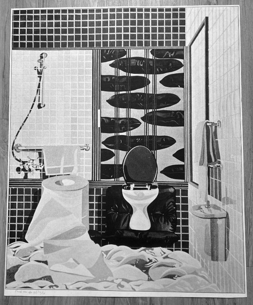 Serigrafía de Fred van der Wal