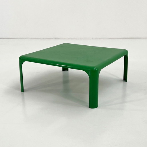 Green Demetrio 70 Coffee Table by Vico Magistretti for Artemide, 1960s