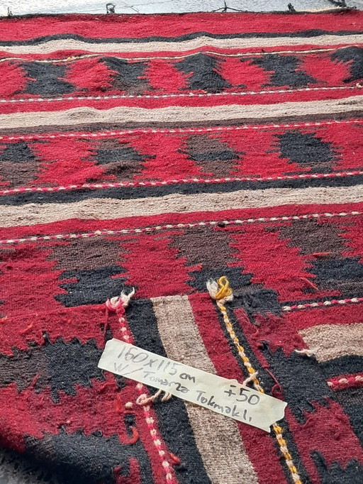 Kilim turco tessuto a mano 160x115cm