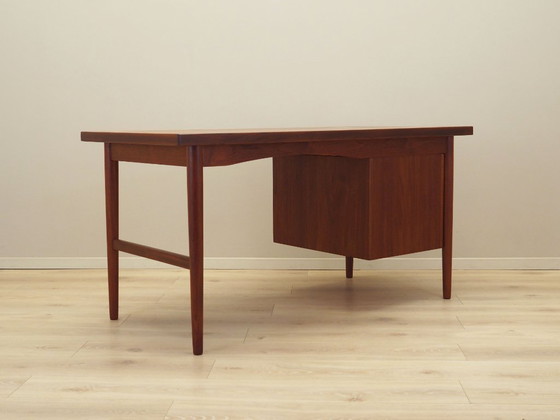 Image 1 of Scrivania in teak, design danese, anni '70, produzione: Danimarca
