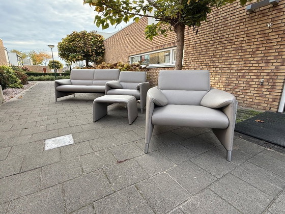 Image 1 of Leolux Felizia 2.5-zits + 2x Poltrona + POUF