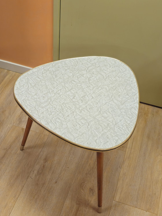 Image 1 of Vintage Formica Coffee Table Side Table Plant Table