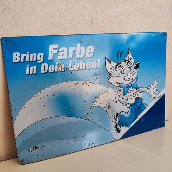 Image 1 of Spee detergent advertising sign 90s