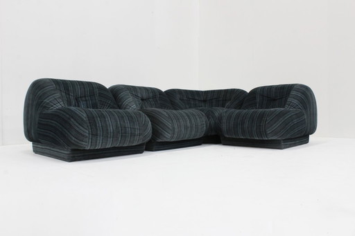 Vintage Italian modular corner sofa 1970s