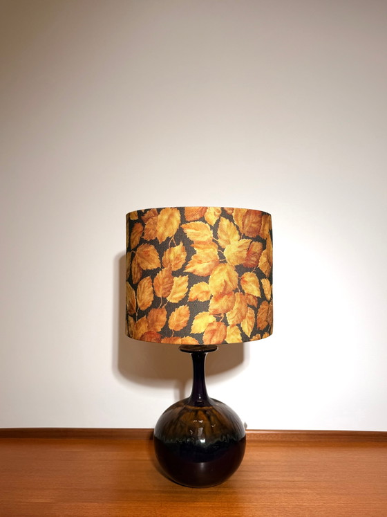 Lampada da tavolo vintage Rosenthal Studio-Line con paralume originale a forma di foglia autunnale. (photo 5 of 5)