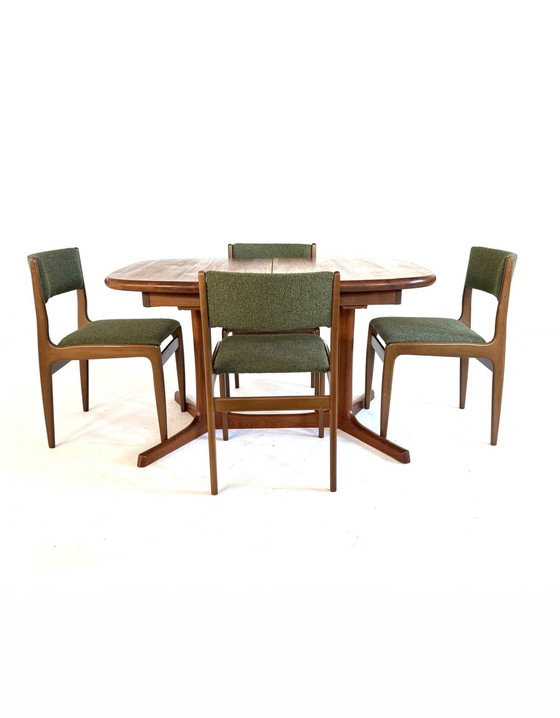 Image 1 of Tavolo da pranzo danese vintage estensibile XXL, Dyrlund '70