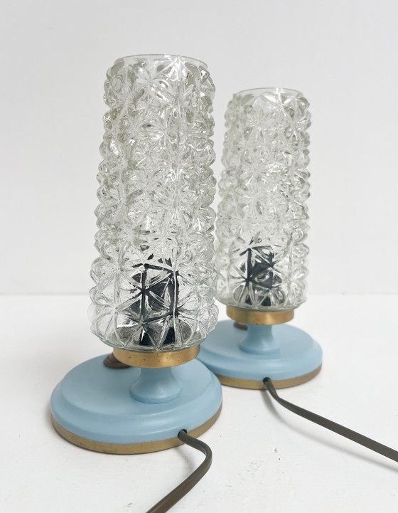 Image 1 of Set of 2 restored Gebr. Mölle night lights, 1960's