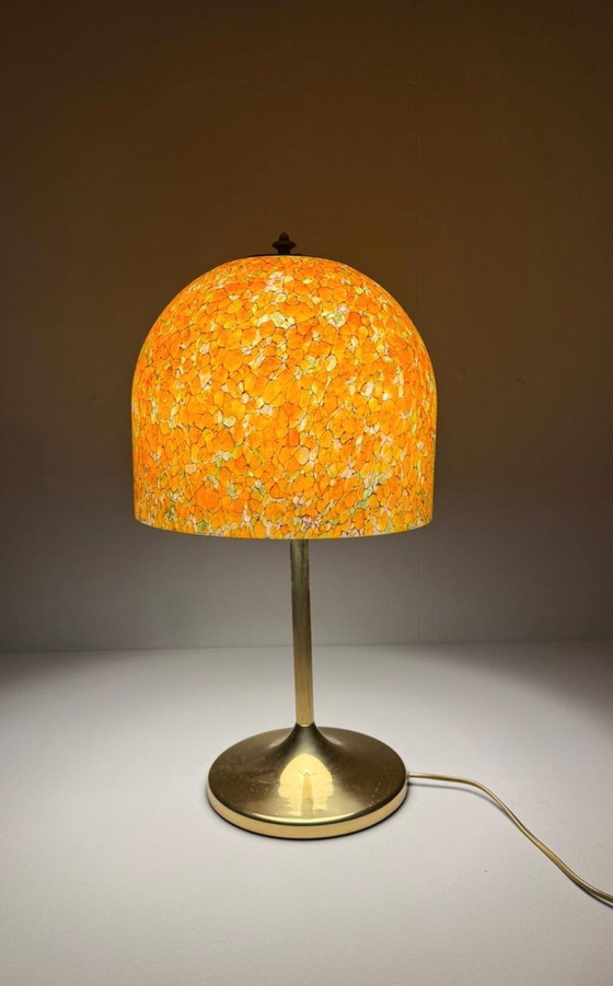 Image 1 of Mid Century paddestoel lamp/tafellamp van Peil & Putzler, Duitsland, jaren 1970