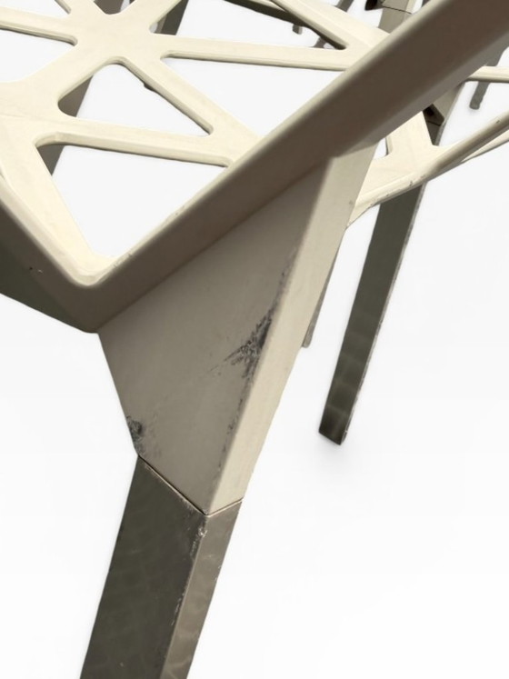 Image 1 of Set van twee Chair One Magis Off-White stoelen | Konstantin Grcic