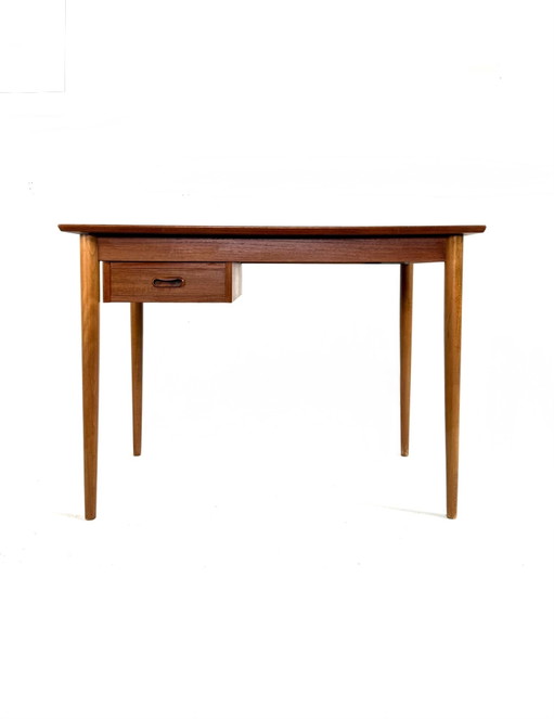Scrivania vintage in teak, Danimarca, anni '60
