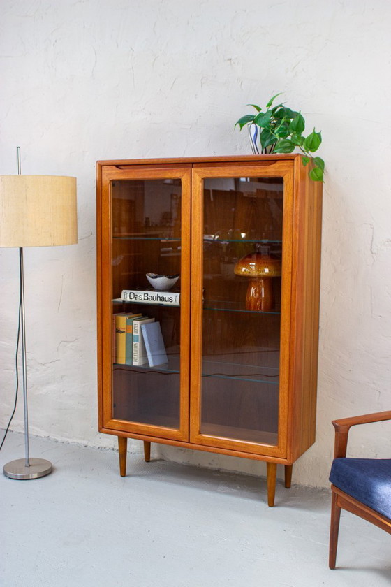 Image 1 of Vetrina vintage in teak, credenza, cassettiera, design danese
