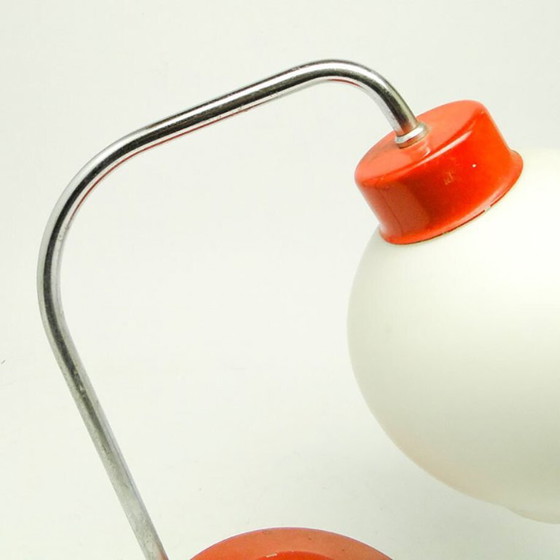 Bureaulamp in mid-century modern stijl uit Lidokov, Tsjechoslowakije, jaren 70. – Bureaulampen, Glass, Metal (photo 12 of 12)