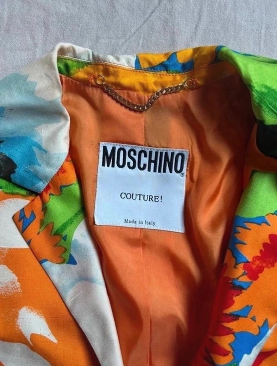 Moschino Couture Vintage 100% Silk Blazer Made in Italy IT42 EU38 – Overige tassen (photo 6 of 34)