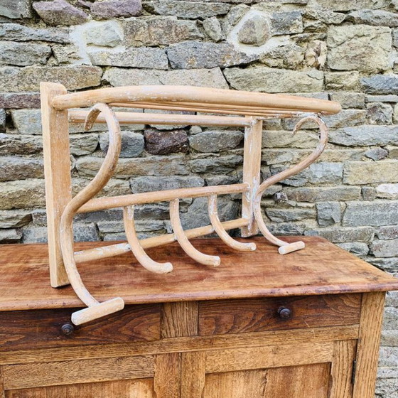 Image 1 of Ancien portemanteau mural