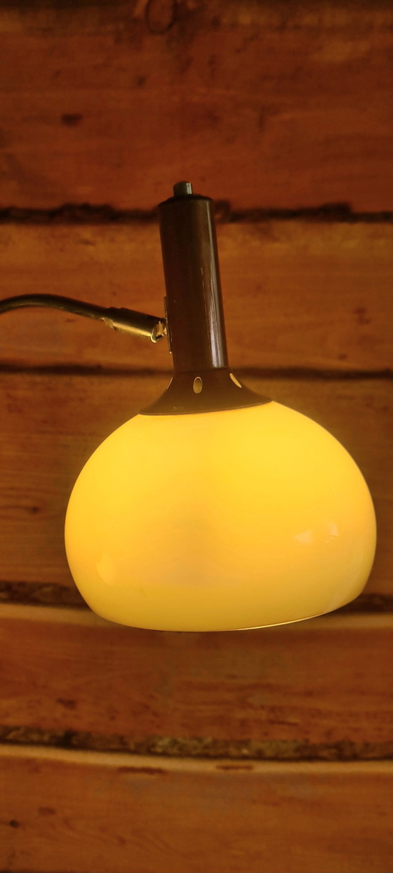 Image 1 of Lampada da terra di design vintage, ad arco, a fungo, Dijkstra Lamps